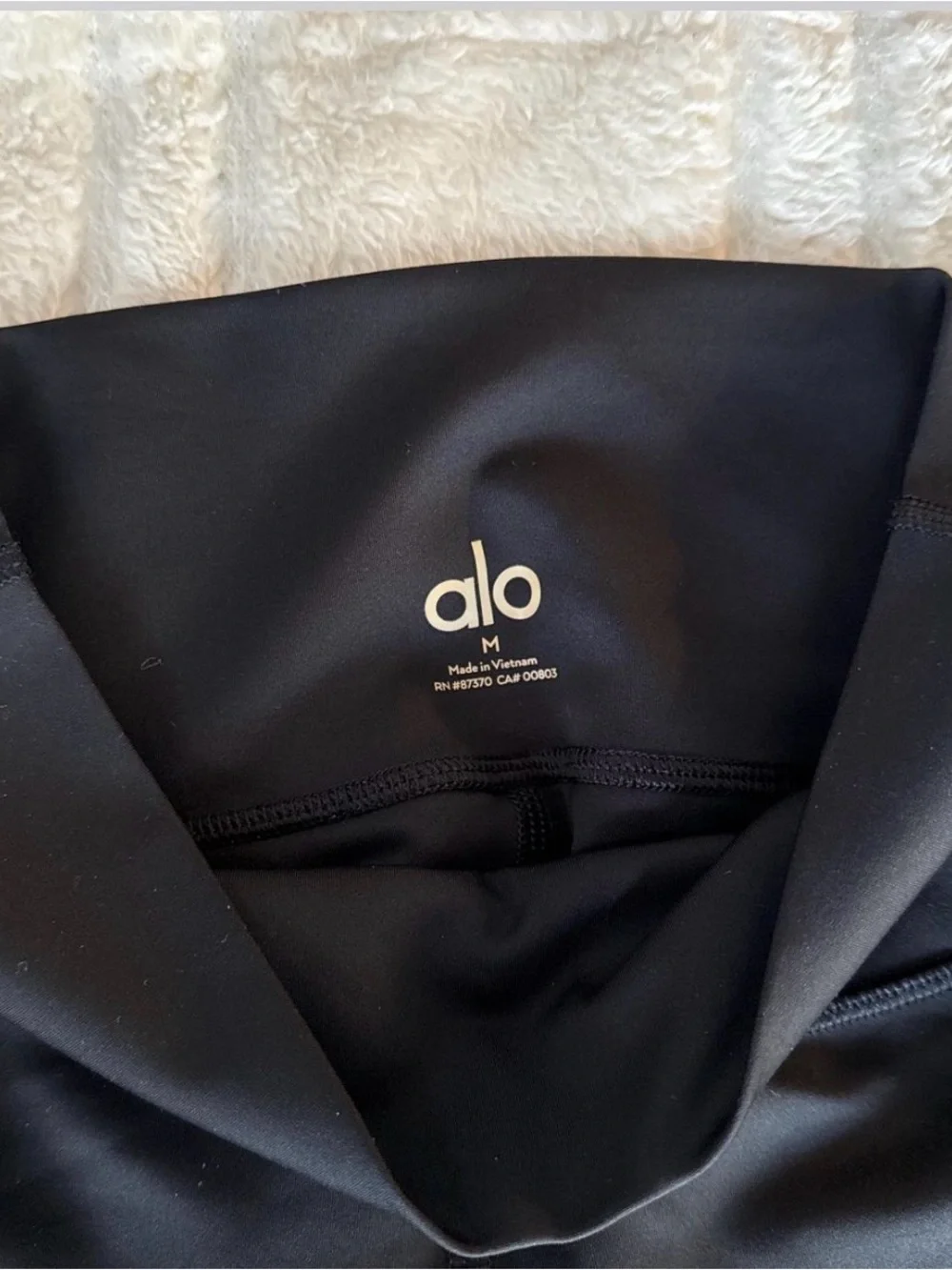 Alo 7/8 airlift black legging